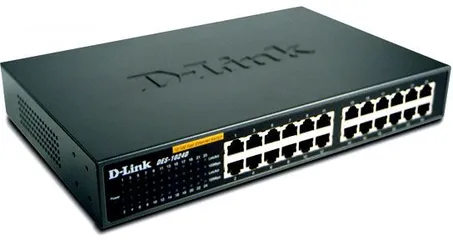  17 D-Link Switch 24 Ports Model DES-1024D سويتش شبكات 24 مخرج دي-لينك 10/100