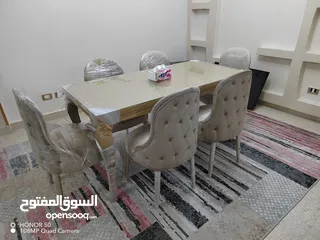  5 سفرة طعام مودرن 6كراسي