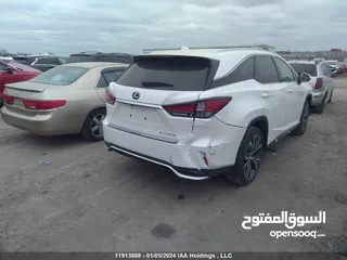  3 للبيع جاهزة لكزس RX350L فورويل اللارج موديل 2021 داخل بيج