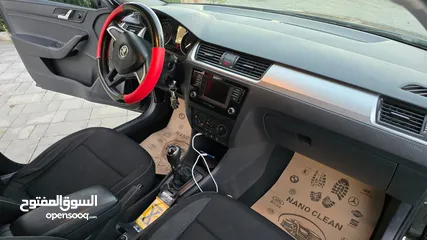  8 سكودا رابيد بحالة الوكالة ايد (0) ماتور 1400 بنزين تيربو احلا من الصور يطرح البركه لصاحب النصيب