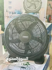 5 مروحة بوكس ناشونال 20 انش لون اسود بقوة 70 واط 5 شفرات و 3 سرعات وكفالة لمدة 3 سنوات