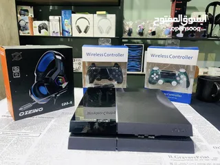  1 جهاز بلاستيشن 4 مستعمل