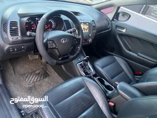  9 كيا k3 2017  لون اسود وارد كوريا الصنف المميز  فحص كامل 7 جيد استخدام شخصي