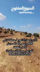  7 اطلالة ساحرة من المالك مباشرة ناعور سكنية 600م
