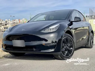  2 تيسلا موديل Y LONG RANGE DUAL MOTOR 2023  فحص كامل اعلى مواصفات