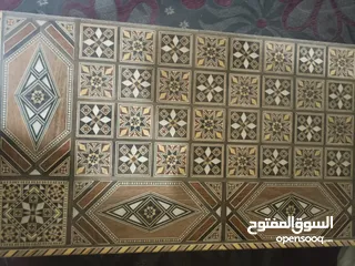  1 طاولة زهر فخمه للببع