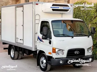  1 هونداي مايتي مبردة للنقل تبريد تفريز جاف مع السائق