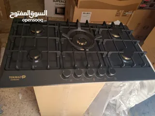  1 عرض نااار على طباخ تكماز اسود روس نحاس إيطالي ساباف 90 سم مناصب ثقيله هافي ديوتي
