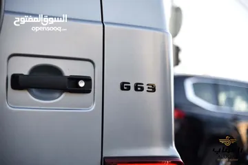  8 مرسيدس فاخرة AMG G63 2020 وارد المانيا بلون مميز للبيع