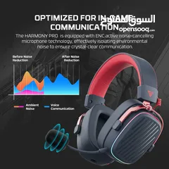  5 FANTECH WHG02P HARMONY PRO WIRELESS GAMING HEADSET سماعات فانتيك هارخوني كن فانتيك الجديدة كليا