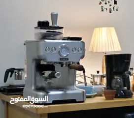  2 آلة ماكينة قهوة اسبريسو لاتيه هوم لك