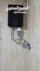  10 سخان ماء فوري ديجيتال ماركة [ eco ]  يستخدم للدش او دش ومغسلة او مجلى
