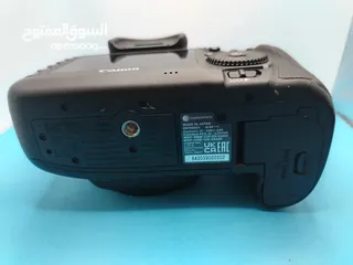  4 كاميرات كانون وعدسات 5D Mark IV, 6D Mark II, RP, 250D, 200D  شترات أقل من 1k وبطاريات إضافية