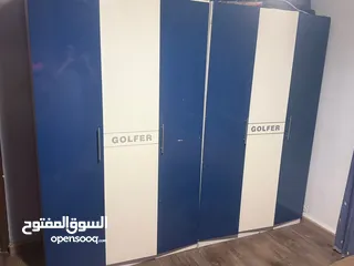  3 غرفة نوم شباب مستعملة نظيفه جدا وفرشتها ممتازة