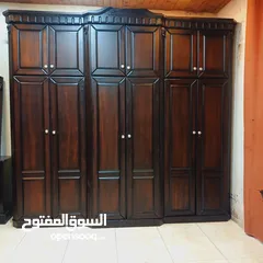  4 _خزانه_6_ابواب_طابقين_تفصيل_فل_كوالتي بحاله الوكاله استخدام مده قصيره