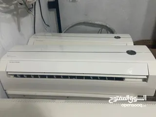  10 مكيفات مستعمله بحاله ممتازه