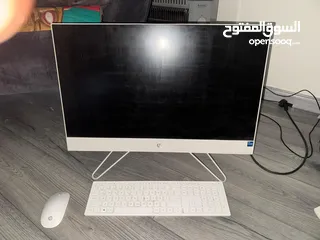  5 HP all in one   Hp all in one  12th gen inter(R) core (TM) i5-1235u 1.3 Ghz Ram: 8g  بحالة الجديد
