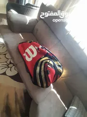  8 مضارب تنس ارضي جديده للبيع بحاله ممتازه جدا وماركات