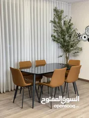  14 طاولات سفرة معدن ورخام فاخرة