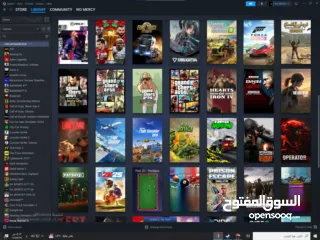  2 حساب ستيم اسطووري بسعر حرقق عليه كل الالعاب الي ببالك