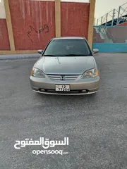  1 هوندا سيفيك 2003 فحص كامل 4 جيد ترخيص سنه قير عادي مطور 1500 cc دهان 90% جنط شركة كوشك نخب مكنيك فحص