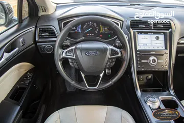  17 Ford Fusion Titanium 2018   السيارة بحالة ممتازة جدا