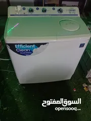  2 Washing machHitacfor sale very good condition and very good working location Al Khoud souq near kenz