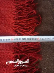  2 بساط صوف خالص قديم جدا