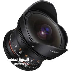  1 Rokinon 12mm fisheye ef-mount