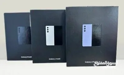  1 SAMSUNG Z FOLD 6 فل بكج الشركة كفالة الوكيل BMS   (512/256GB)