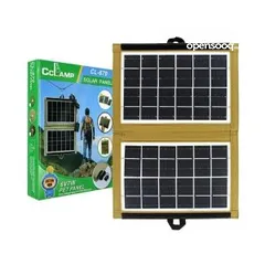  2 لوح شحن بالطاقة الشمسية للتخيم والرحل يشحن معظم الأجهزة القابلة للشحن مثل الجوال