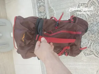  3 شنطة هايكنغ Hiking اوروبيه 55لتر  جديده غير مستعمله حجم ممتاز وسهلة الحمل  مقاومه للماء والرطوبه