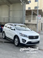  1 كيا سيرنتو 2017 كرتونه ولا غرام بويا اربعه ع اربعه