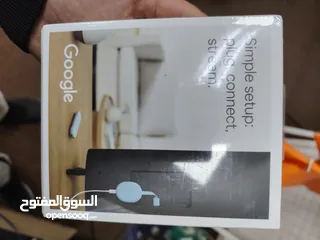  2 جوجل كروم كاست مع ريموت Google Chrome cast with remote