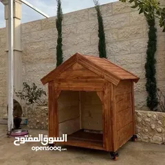  5 بيوت كلاب عدة احجام