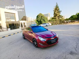  9 هيونداي سوناتا موديل 2012 بحالة ممتازه فل كامل أعلى صنف بانوراما فحص كامل