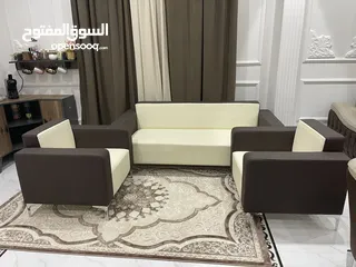  1 طقم جلوس مستعمل شهر فقط