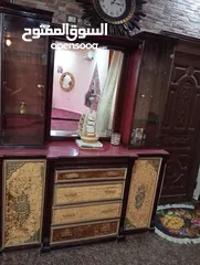  4 غرفة نوم خشب ثقيل زان