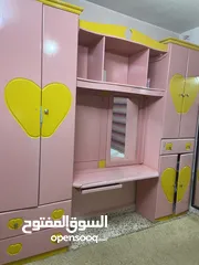  1 غرفة نوم اطفال بحالة جيدة جداً
