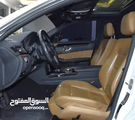  5 Mercedes Benz E300 ( 2013 Model ) in White Color GCC Specs