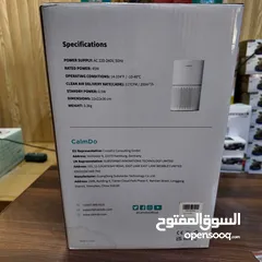 9 جهاز تنقية الهواء وسحب الدخان  CalmDo الأصلي فلتر داخلي قابل للغسيل والتنظيف بأقل الأسعار