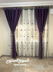  1 بردايتين لغرفة نوم منفصلات لشباكين