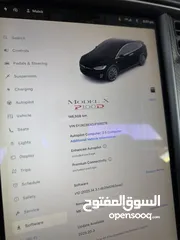  17 Tesla Model X Performance P100D جدا نظيفة سعر حرق