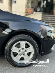  6 كيا فورتي للبيع بحالة ممتازه  Kia Forte 2013 لون اسود فحص كامل