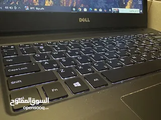  1 لابتوب dell بزنس جيل سابع كيبورد مضيء سعرر حررق