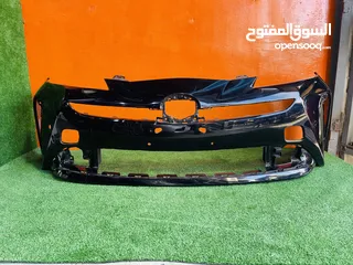  2 طمبون امامي مستعمل  تويوتا بريوس2019-21 Toyota Prius 2019/2022 اصلي مستعمل ياباني لون اسود لؤلؤي