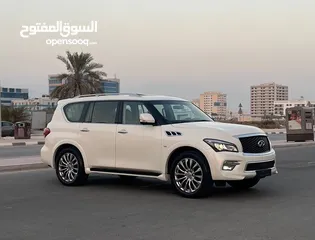  4 للبيع نفنتي qx80 موديل 2017 مالك اول