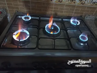  2 فرن خمس عيون بحاله جيده