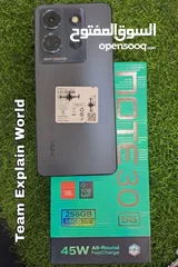  1 brand new with box Infinix note 30 5g 8+8/256 interested