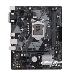  17 قطع كمبيوتر   CPU Core i5 9th Gen + Motherboard ASUS + HyperX Fury 8GB RGB x2